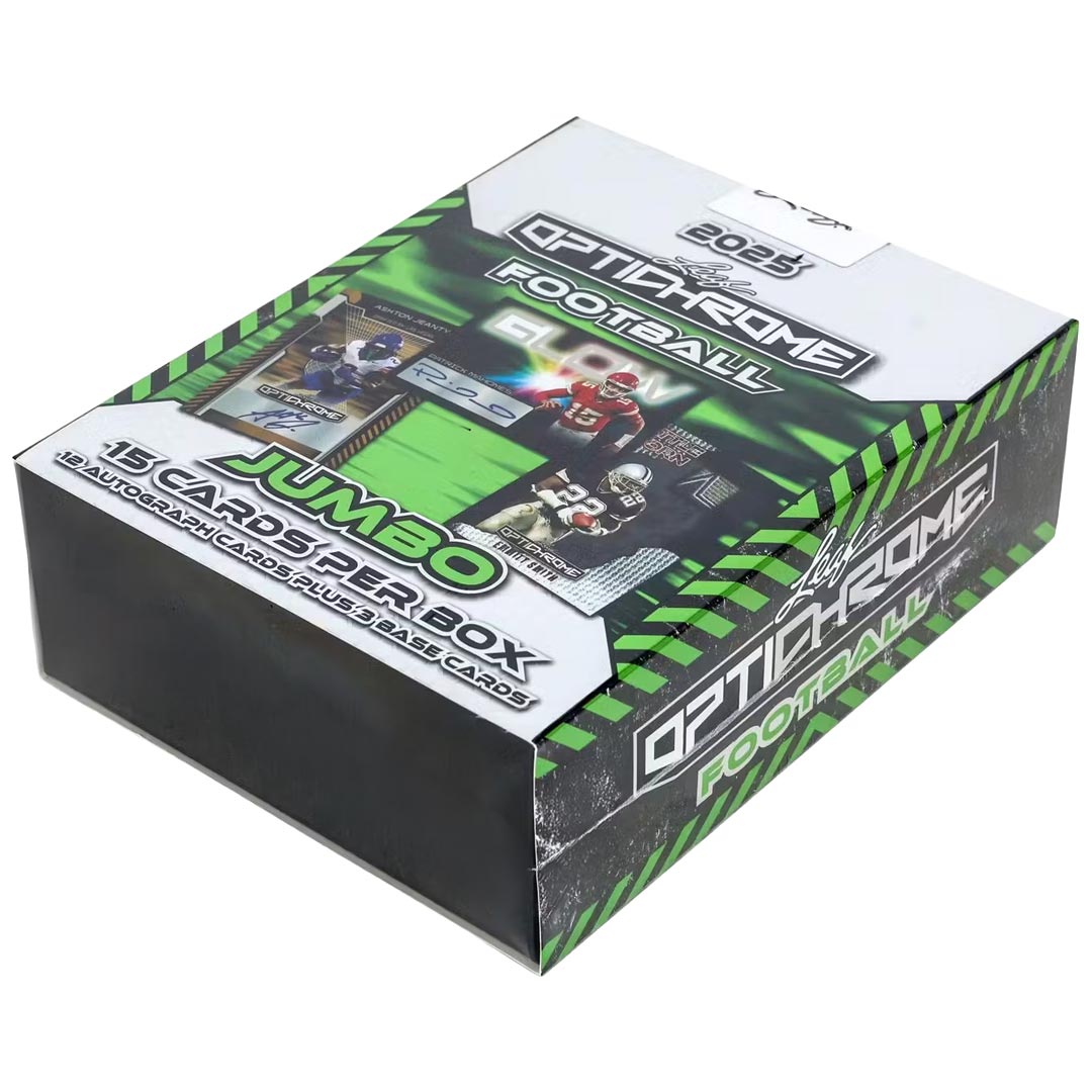 2025 Leaf Optichrome Football Jumbo Box