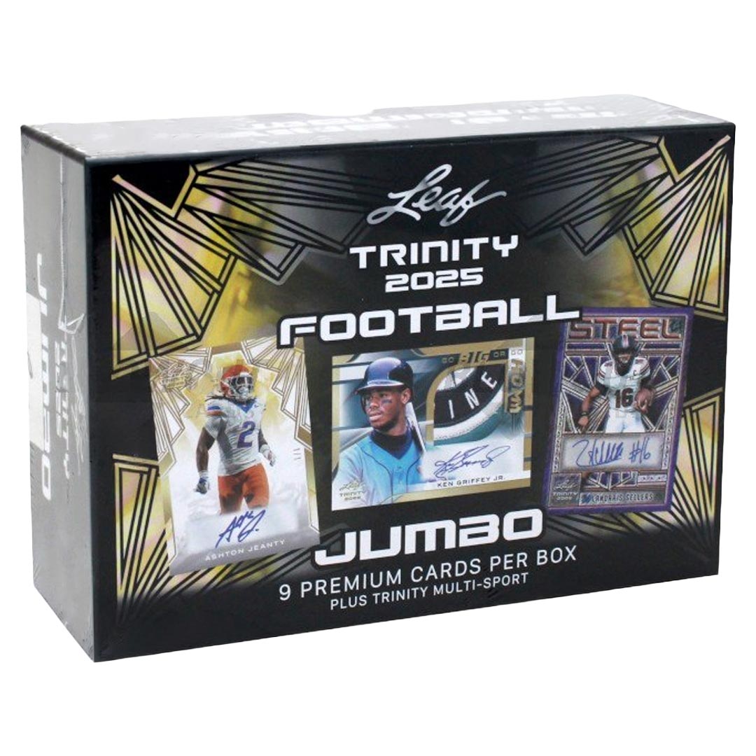 2025 Leaf Trinity Football Jumbo Box