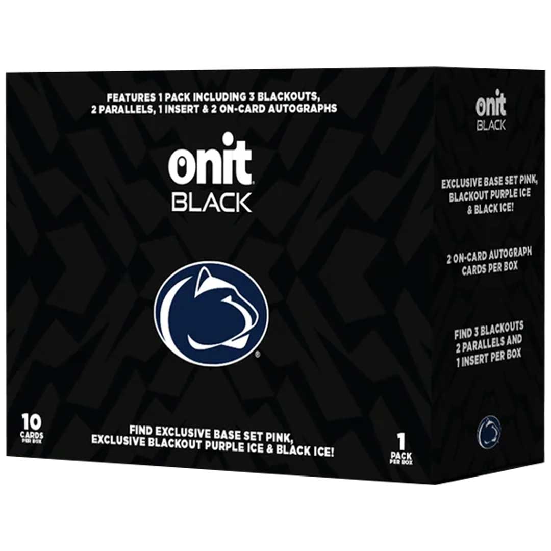  2025 Onit Athlete Black Pennsylvania State University Football Premium Edition Box