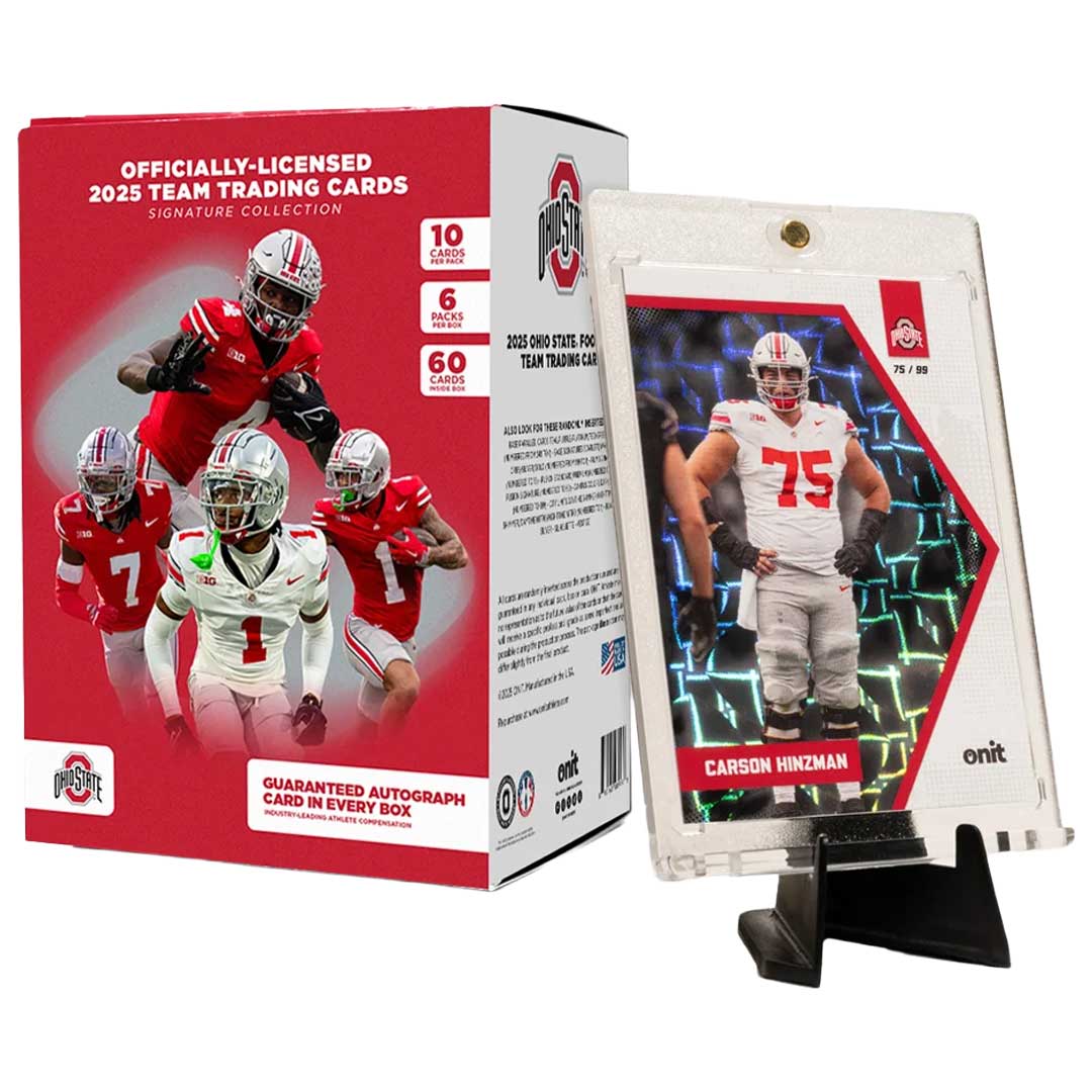  2025 Onit Athlete The Ohio State University NIL Football Platinum Box