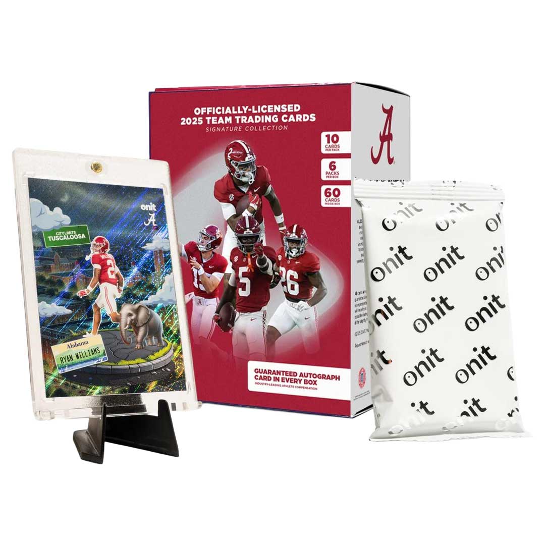  2025 Onit Athlete University of Alabama NIL Football Platinum Box