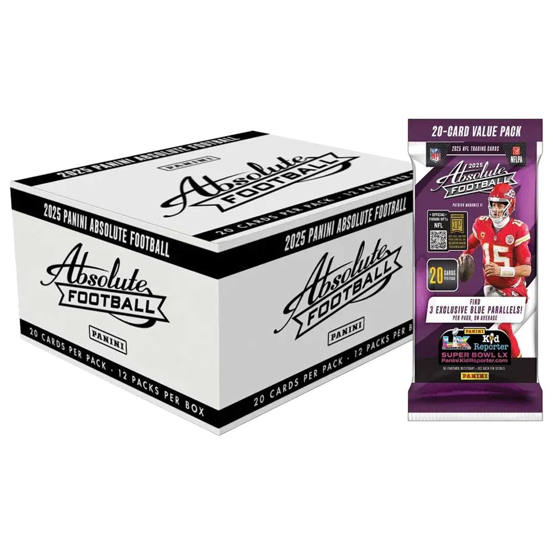 2025 Panini Absolute Football Jumbo Value Fat Pack Box