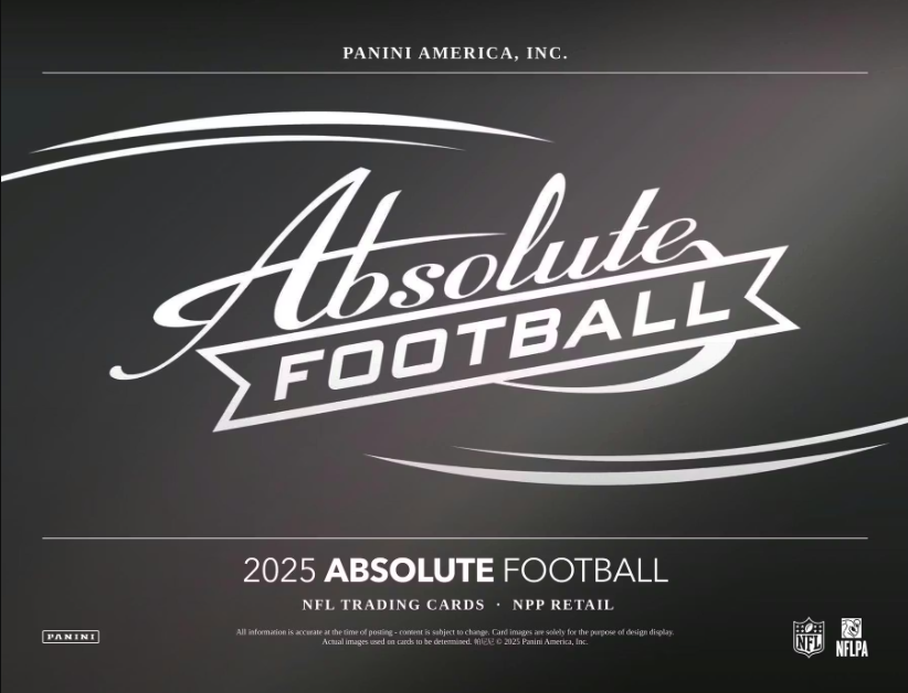 2025 Panini Absolute Football Retail 20-Box Case