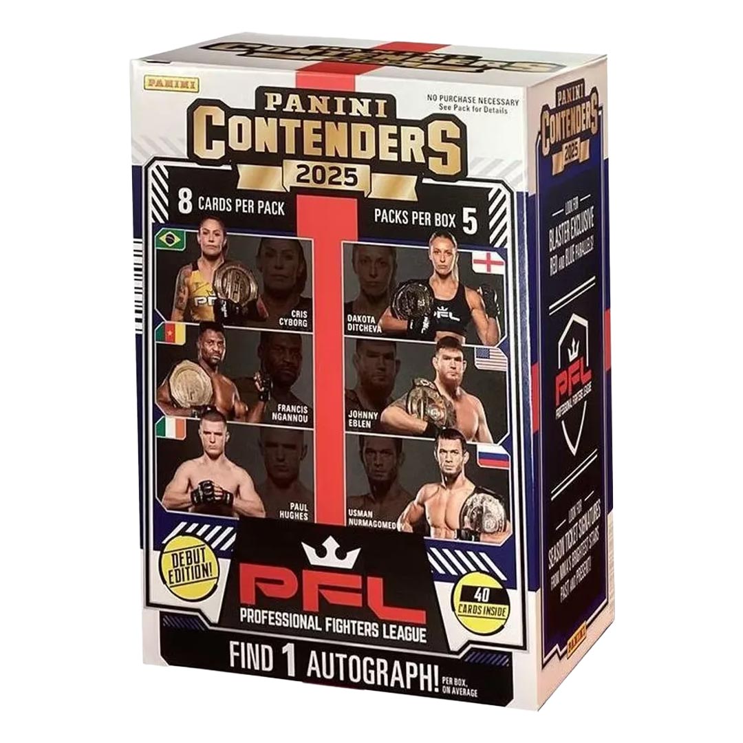 2025 Panini Contenders Professional Fighters League PFL 5-Pack Blaster Box