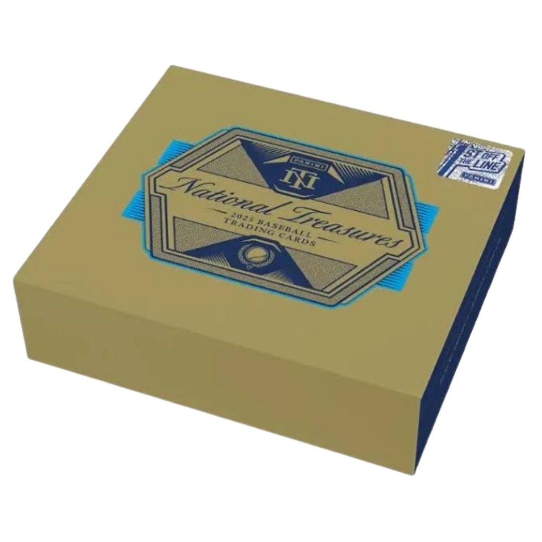 2025 Panini National Treasures Baseball Hobby Box - 1st Off The Line (FOTL)