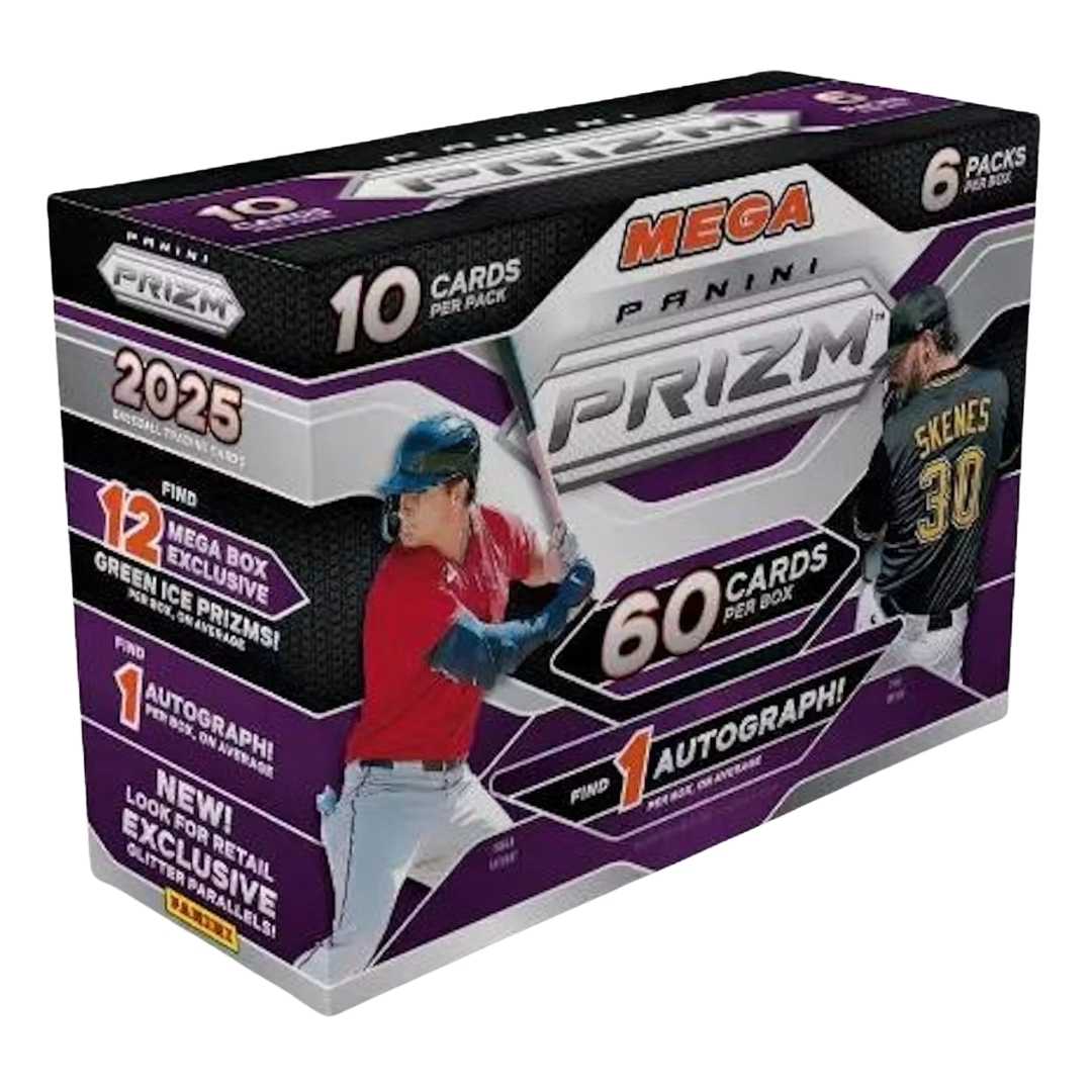 2025 Panini Prizm Baseball Mega Box (Green Ice Prizms)