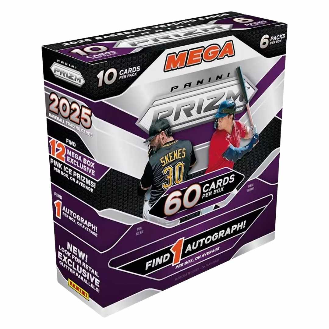 2025 Panini Prizm Baseball Mega Box(Pink Ice Prizms)