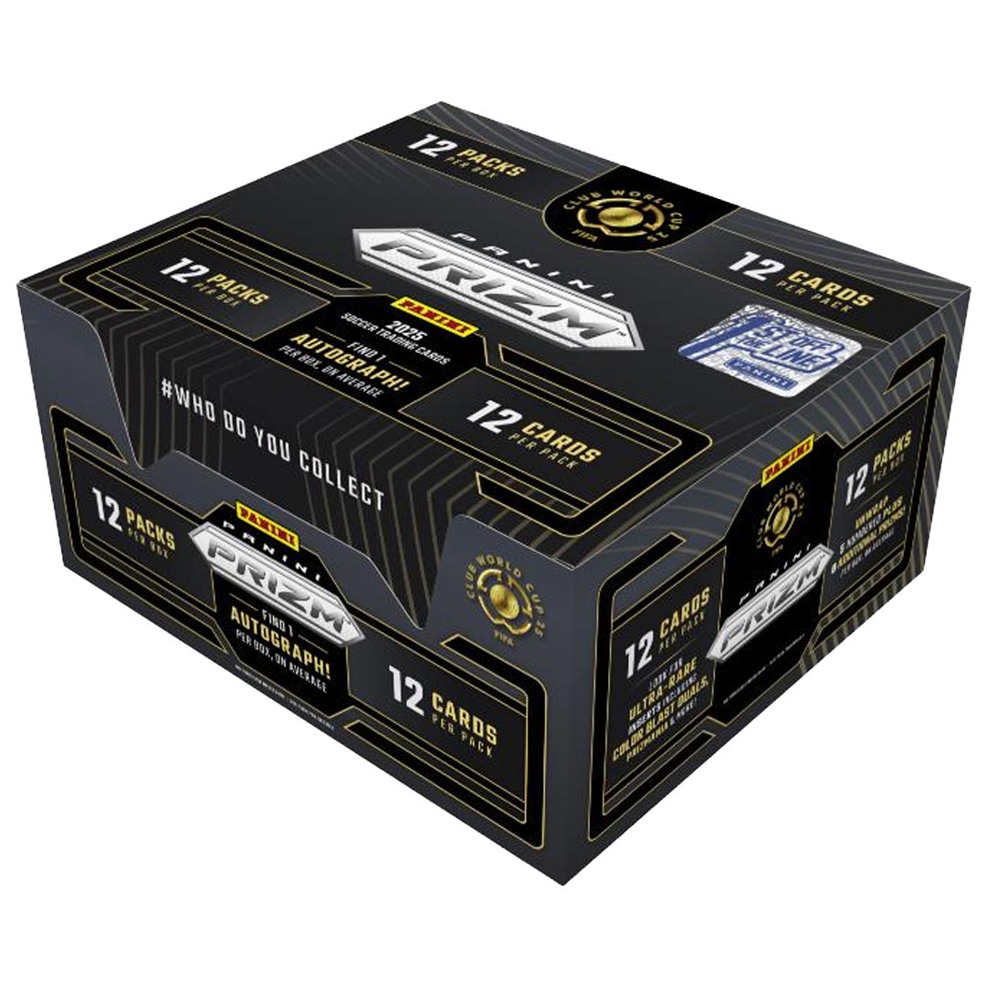 2025 Panini Prizm FIFA Club World Cup Soccer 1st Off The Line Hobby Box