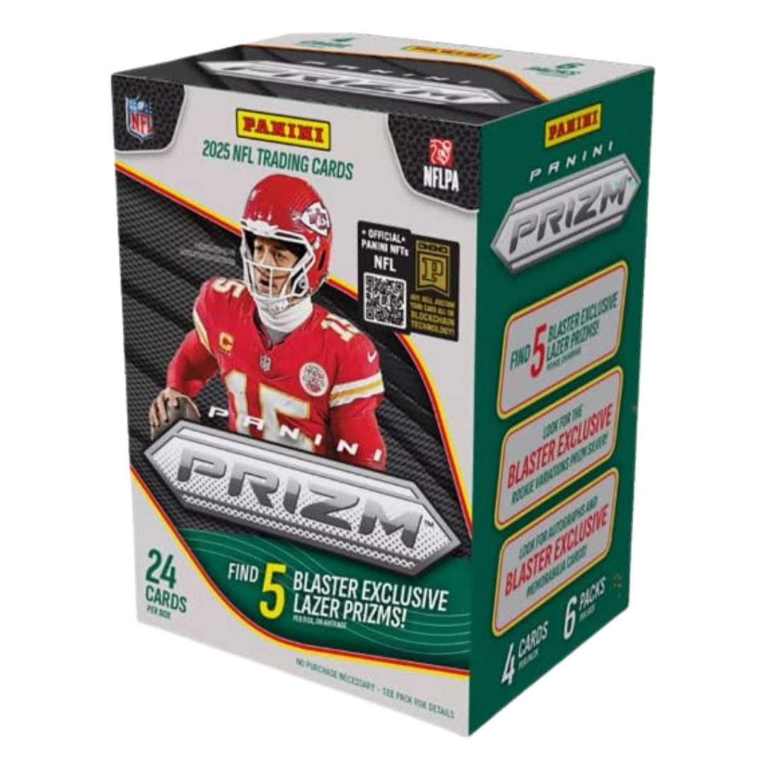  2025 Panini Prizm Football Blaster Box (Disco Prizms)
