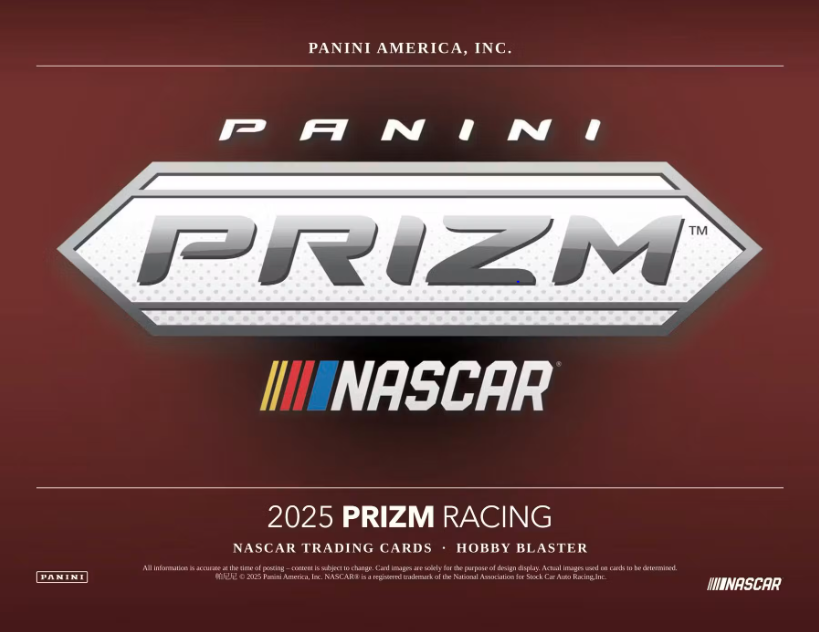 2025 Panini Prizm Racing Blaster 20-Box Case (Red Ice Parallels!)