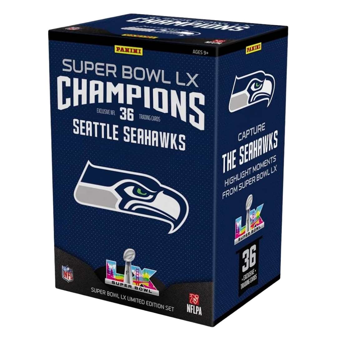 2025 Panini Seattle Seahawks Super Bowl LX Champions Set Box