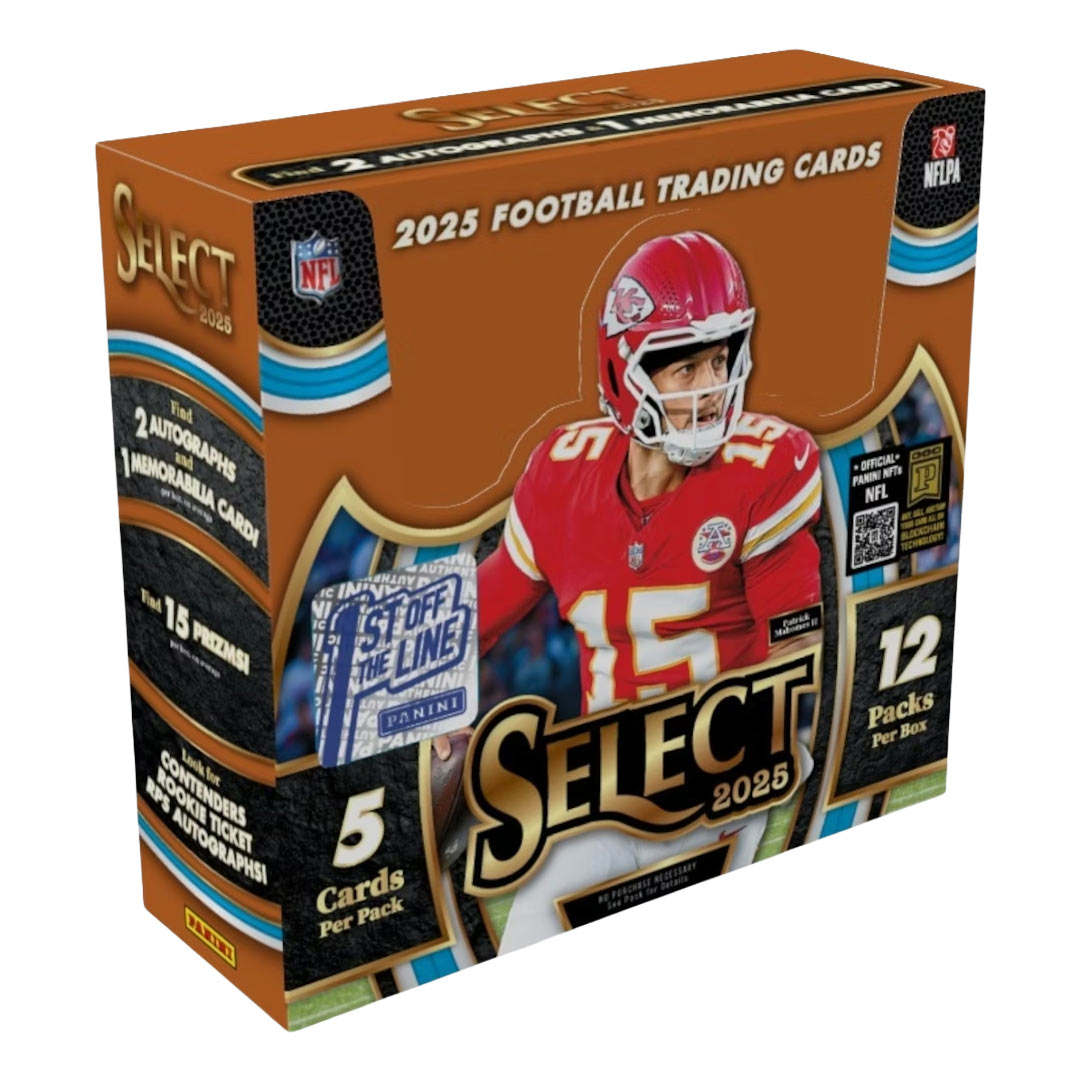 2025 Panini Select Football 1st Off The Line FOTL Hobby Box