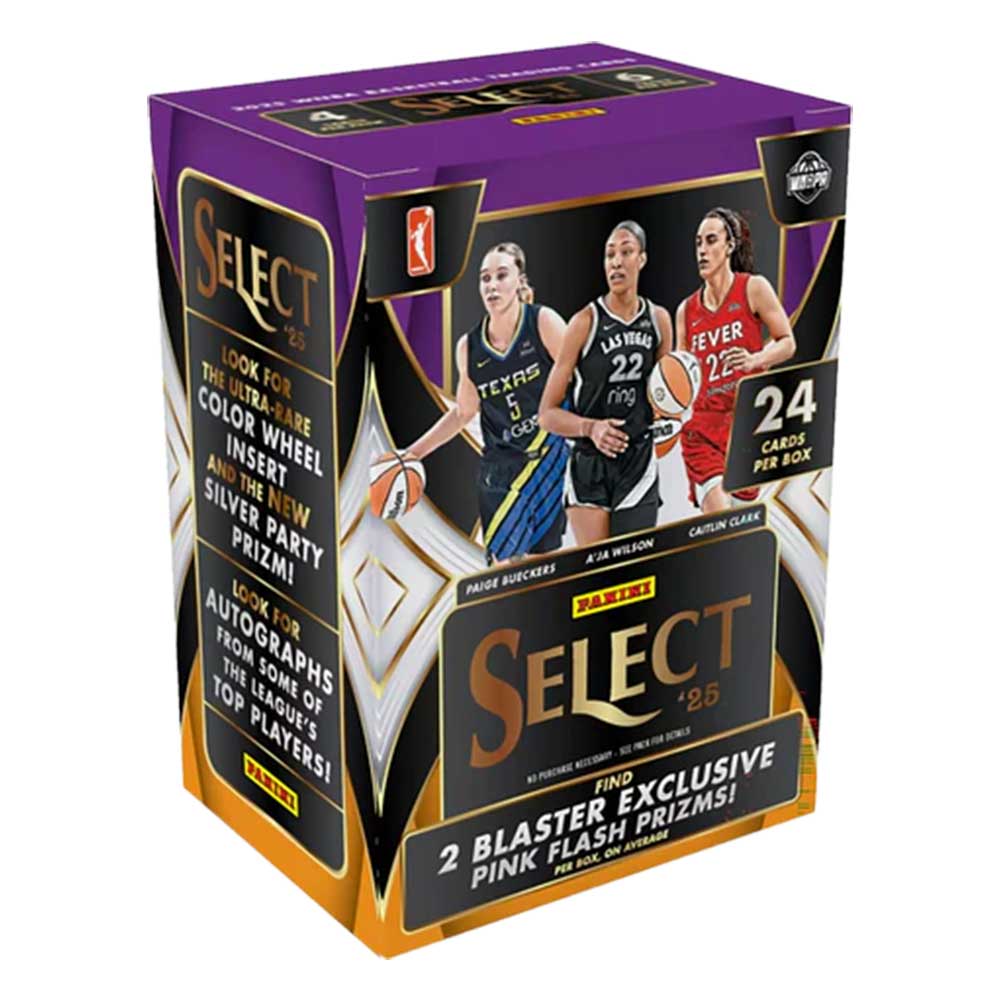 2025 Panini Select WNBA Basketball Blaster Box (Pink Flash Prizms)