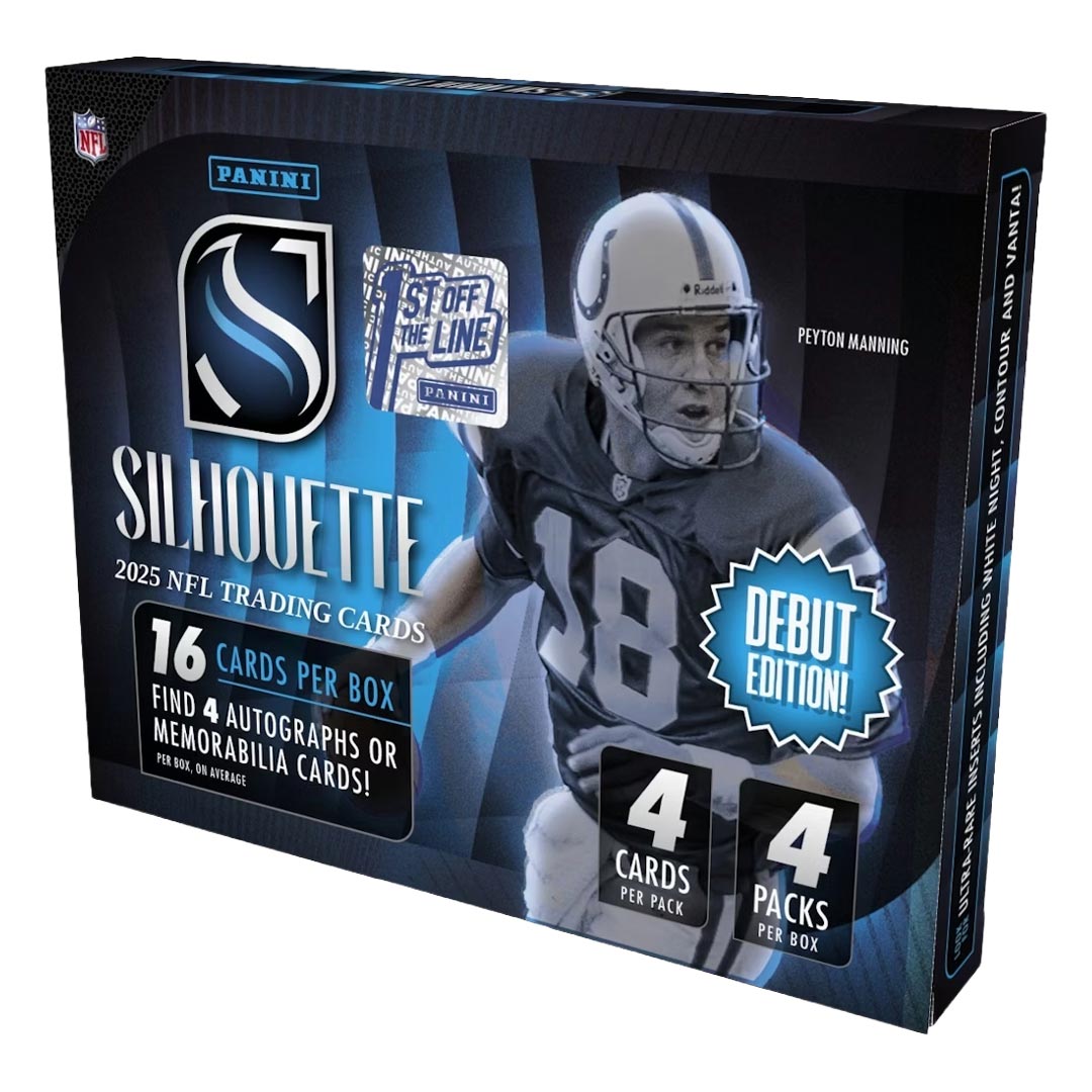 2025 Panini Silhouette Football Hobby Box - 1st Off The Line (FOTL)
