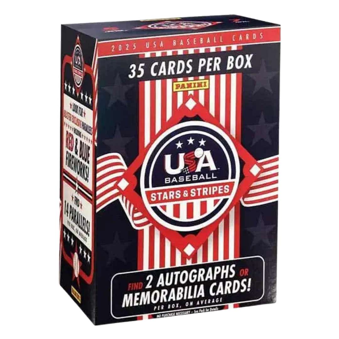 2025 Panini USA Stars & Stripes Baseball 7-Pack Blaster Box