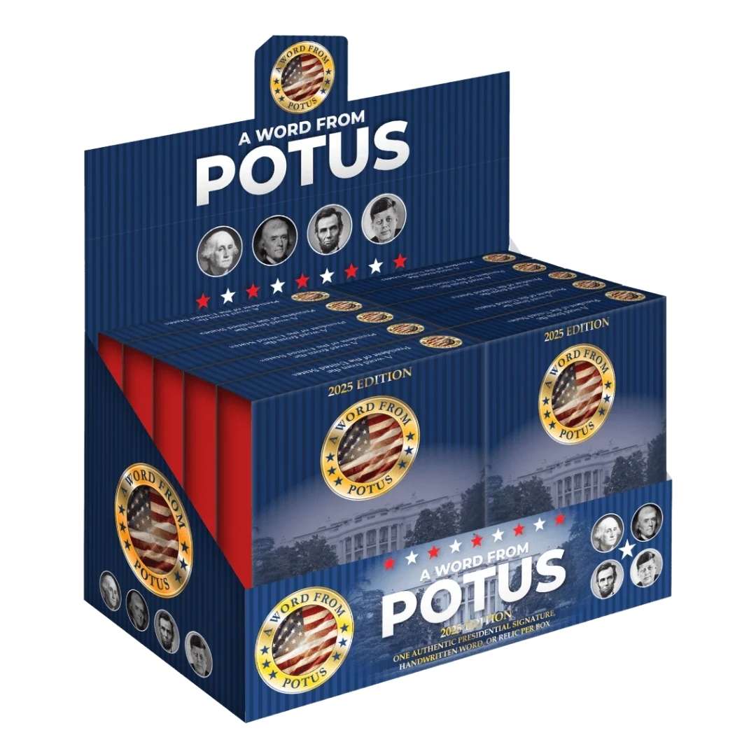 2025 POTUS A Word from the President Hobby 10-Box Display
