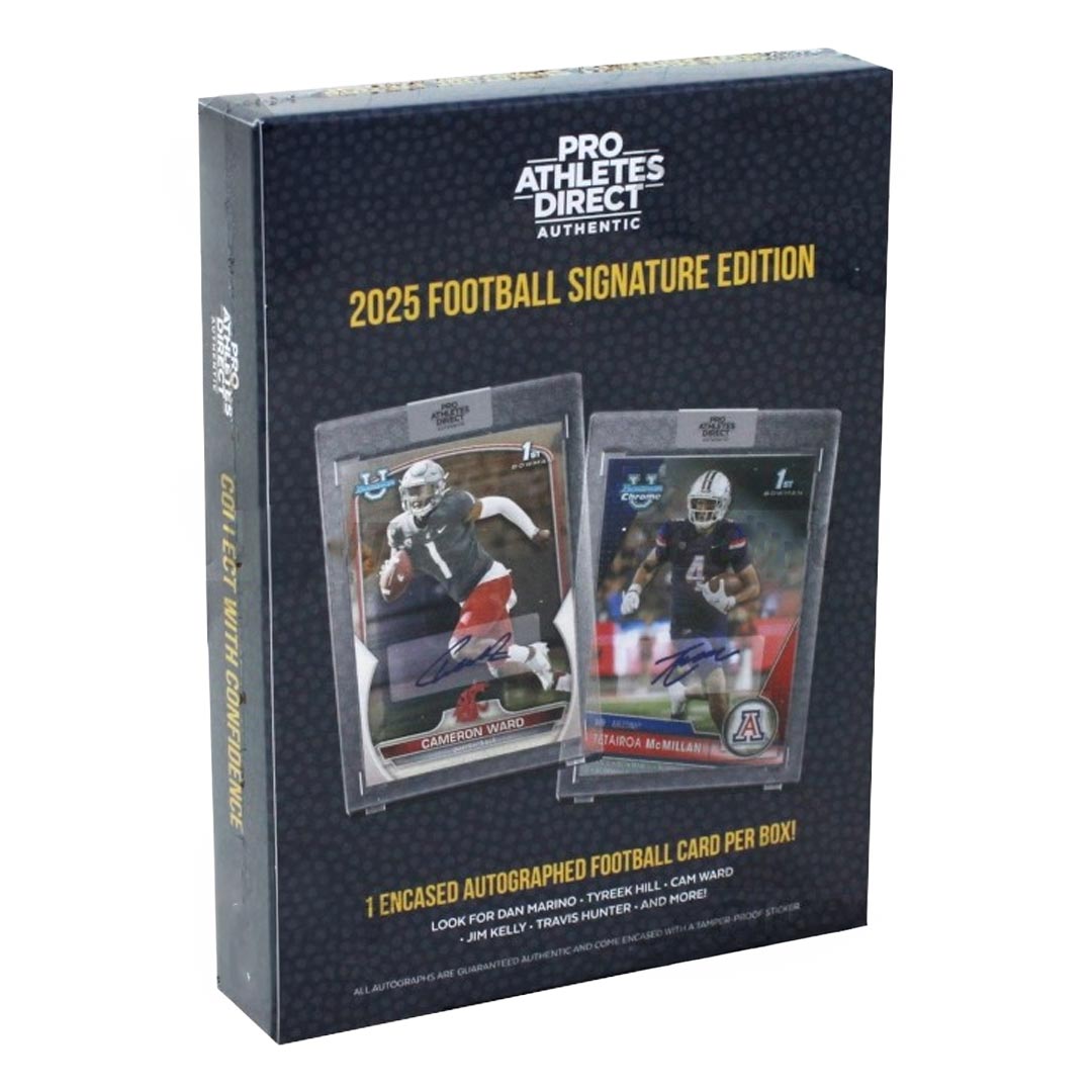2025 Pro Athletes Direct Signature Edition Football Box