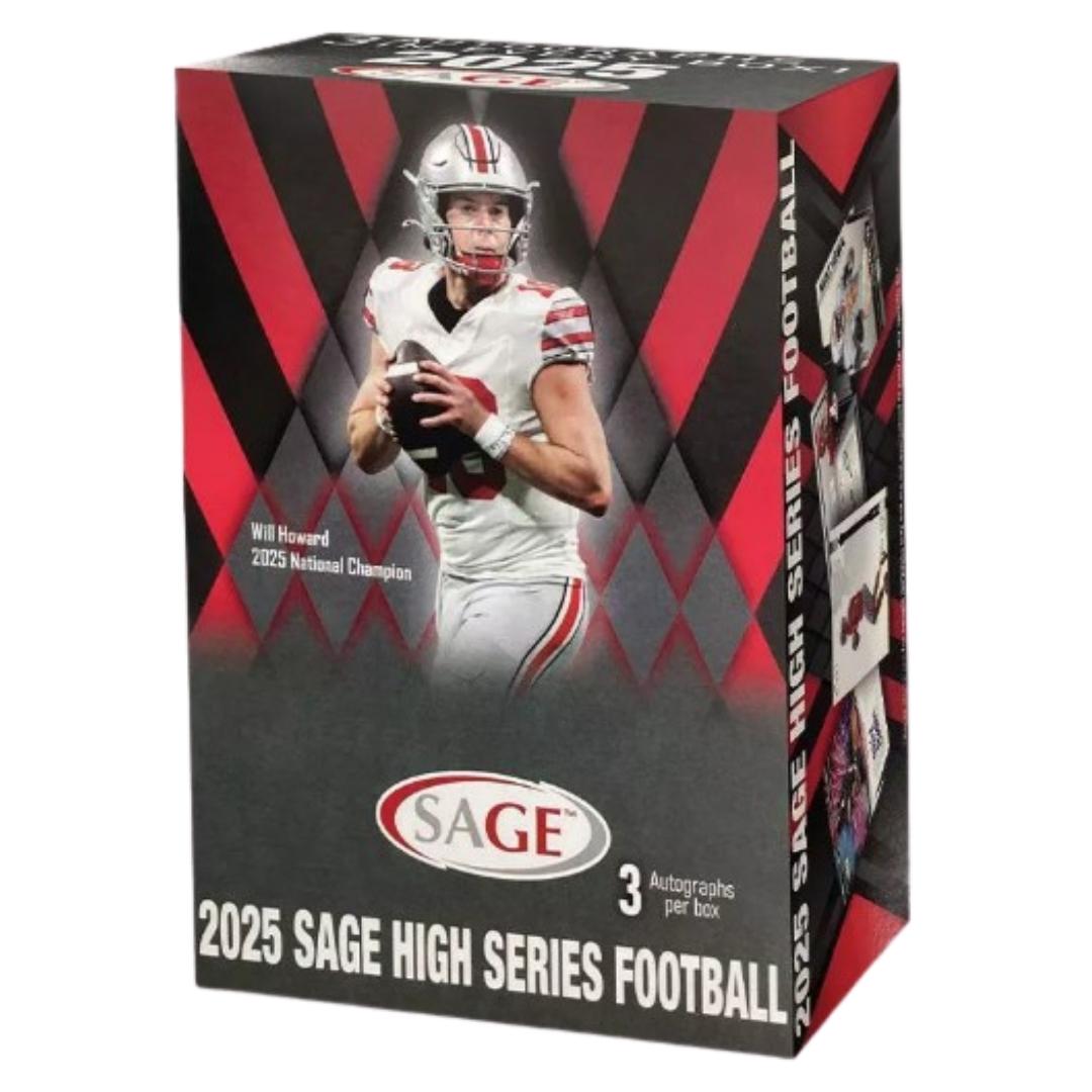 2025 Sage High Series Football Blaster Box