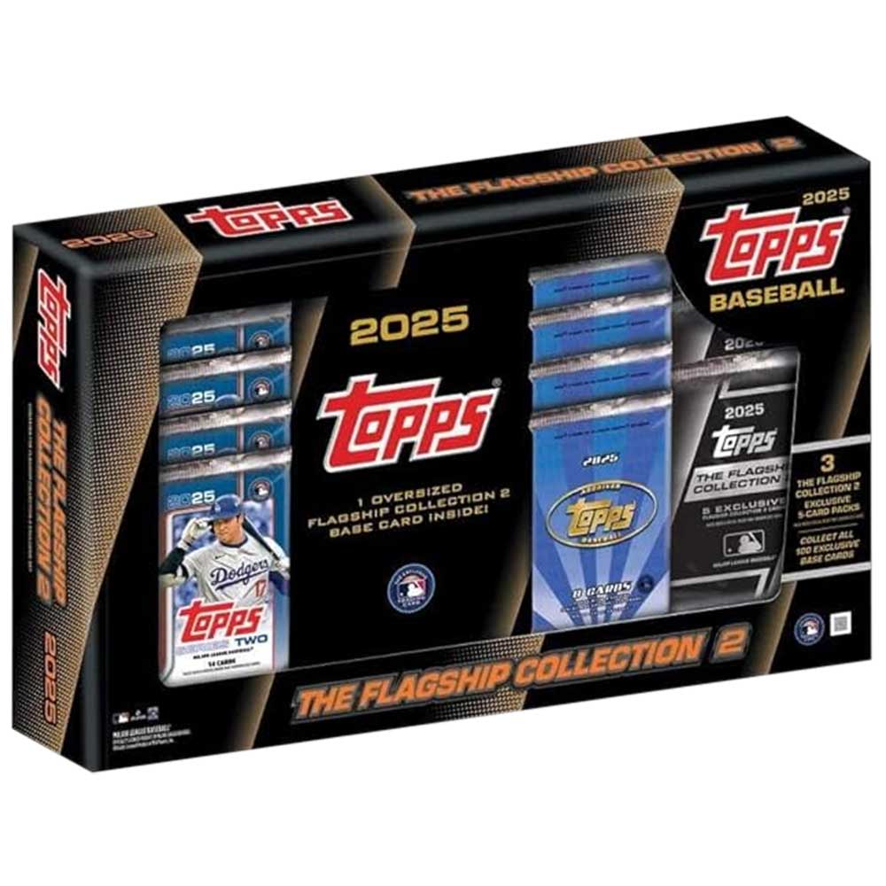  2025 Topps Baseball The Flagship Collection 2 Exclusive Trading Card Box 