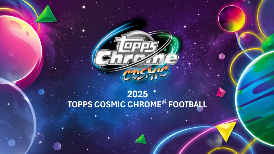 2025 Topps Cosmic Chrome Football Hobby 8-Box Case