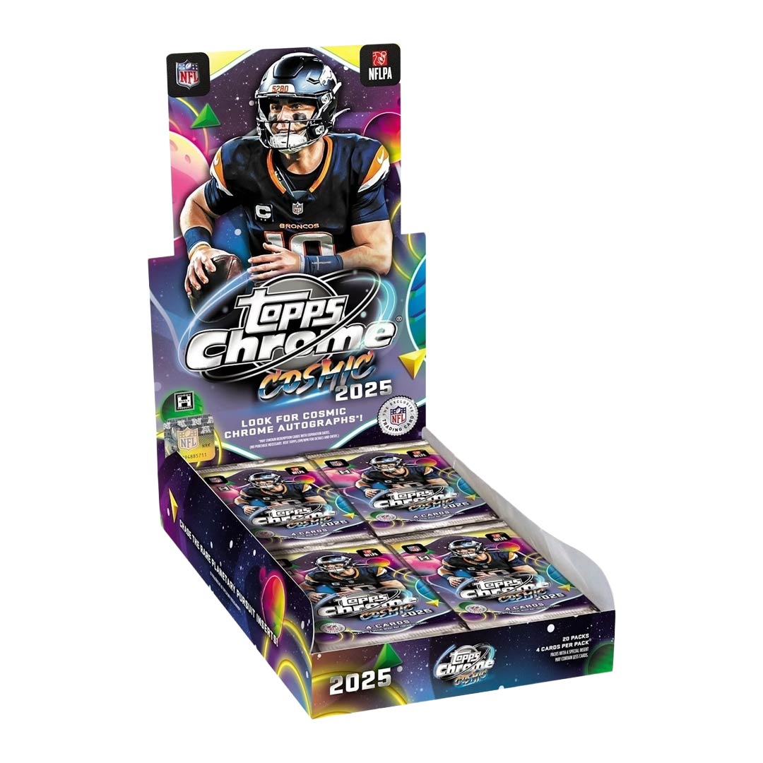 2025 Topps Cosmic Chrome Football Hobby Box (Slightly Damaged)