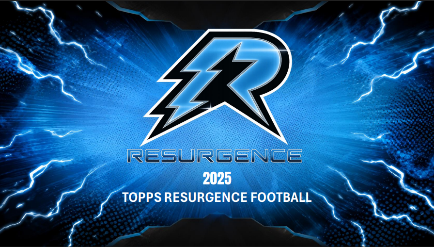  2025 Topps Resurgence Football Hobby 12-Box Case