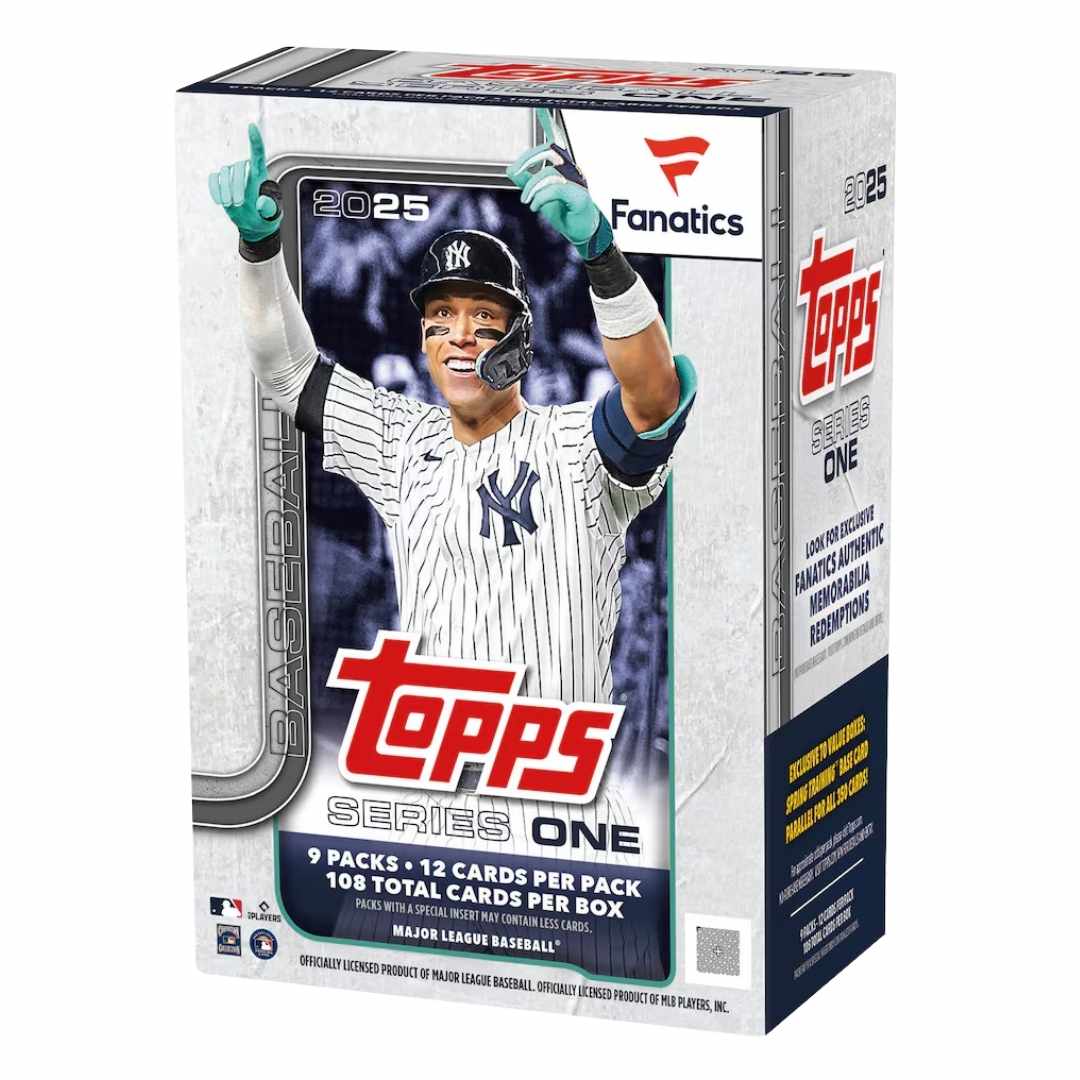 2025 Topps Series 1 Baseball 9-Pack Fanatics Blaster Box