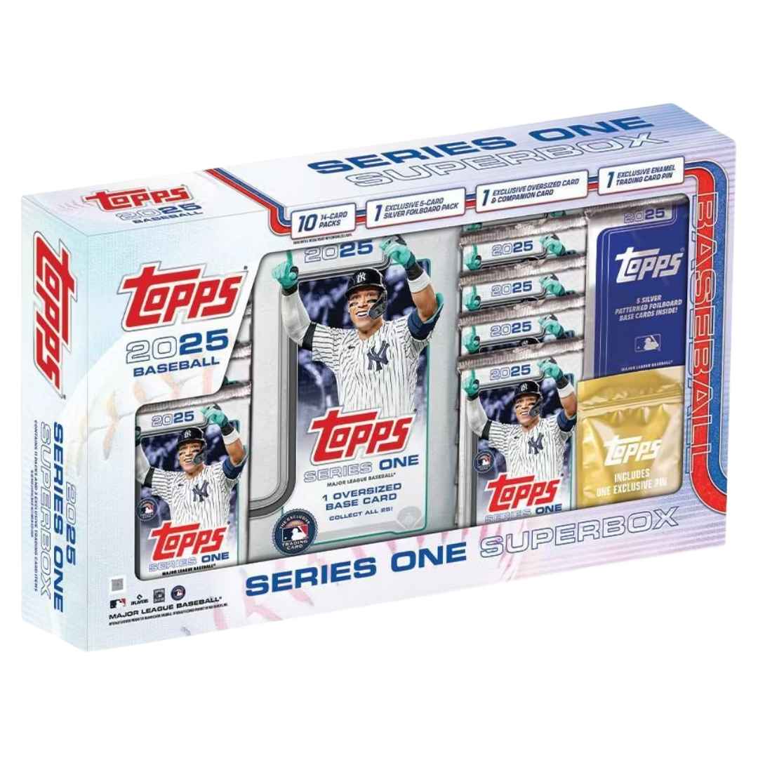 2025 Topps Series 1 Baseball Super Box