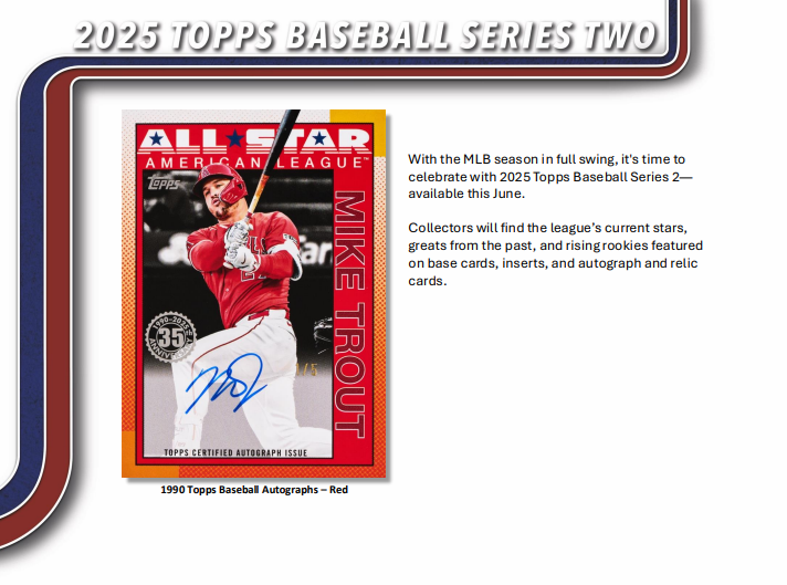2025 Topps Series 2 Baseball Blaster Pack