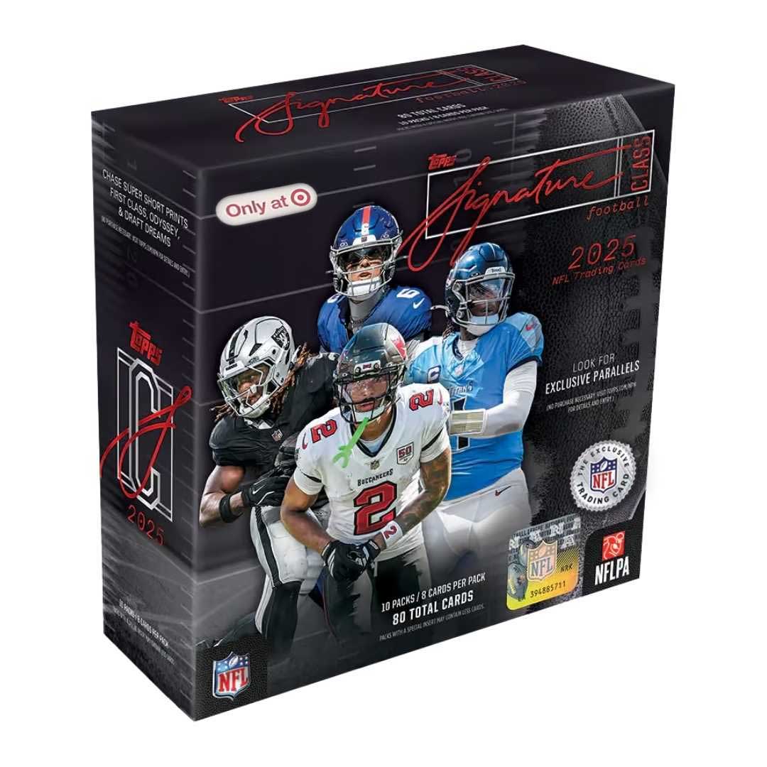 2025 Topps Signature Class Football Mega Box (Target Parallels!)