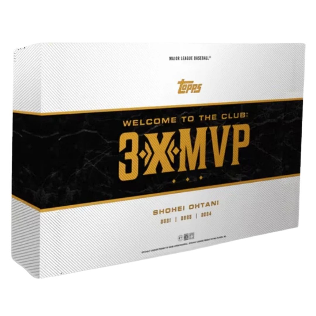 2025 Topps Welcome To The Club: Shohei Ohtani 3X MVP Baseball Box