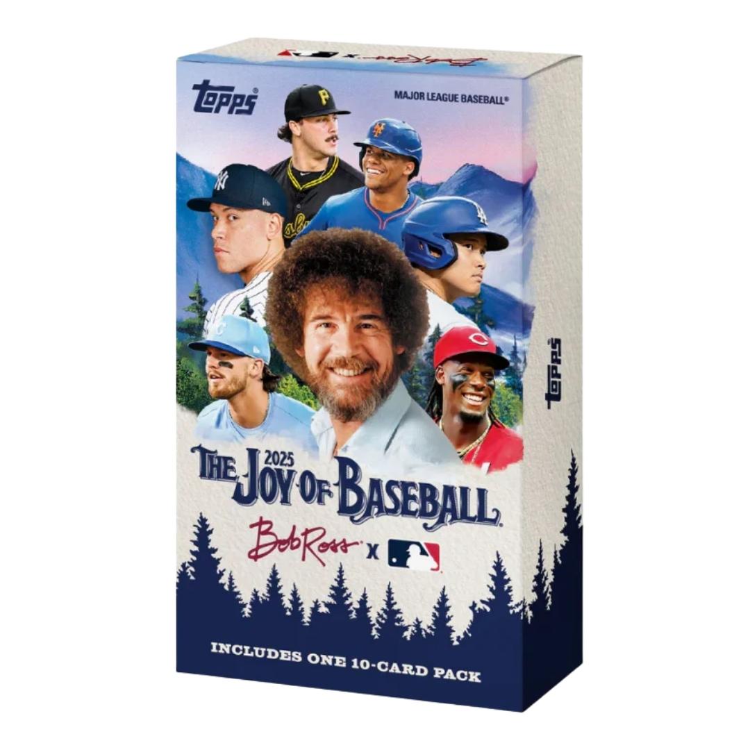 2025 Topps x Bob Ross The Joy of Baseball Happy Little Box