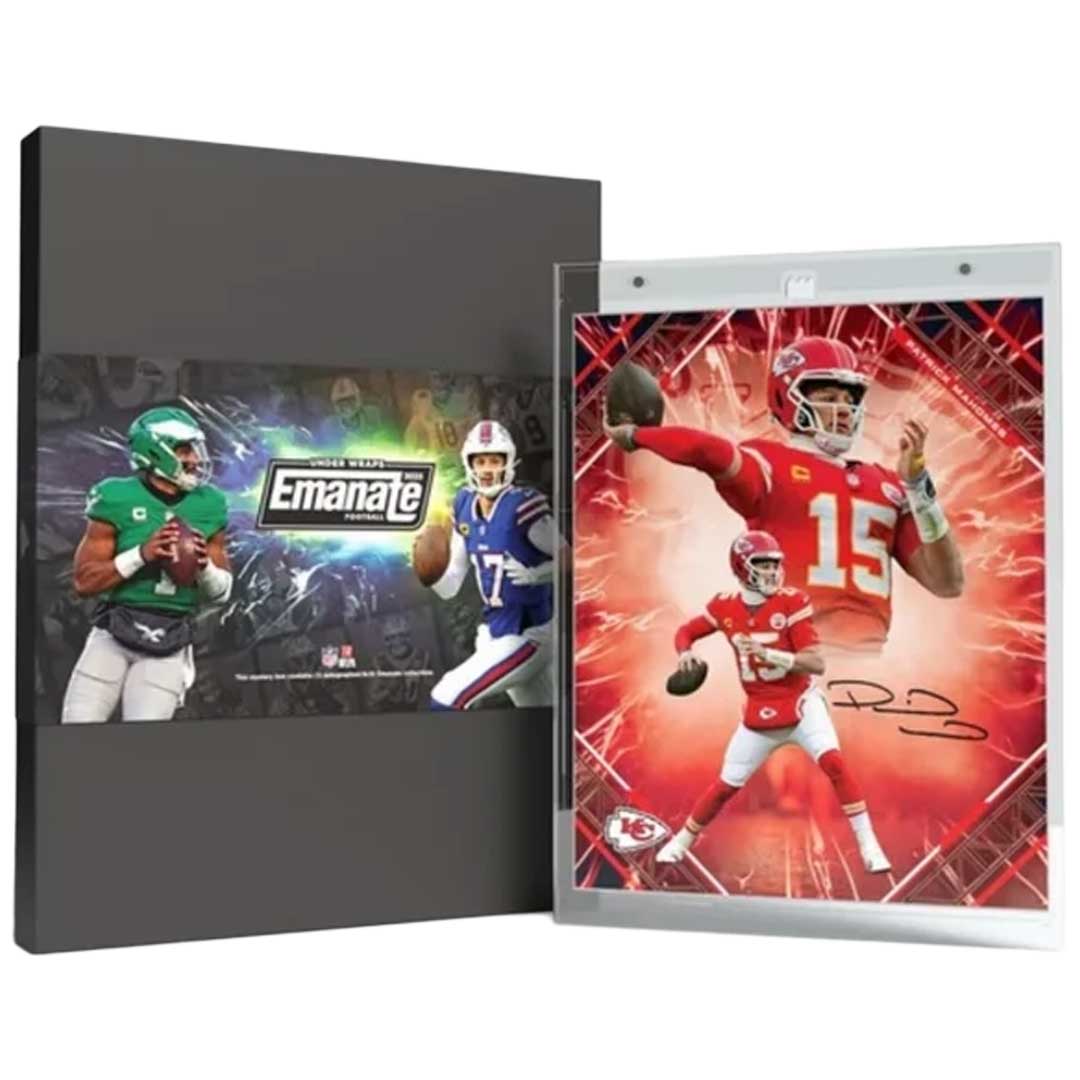 2025 Under Wraps Emanate NFL Autographed Collectible Photo Mystery Box