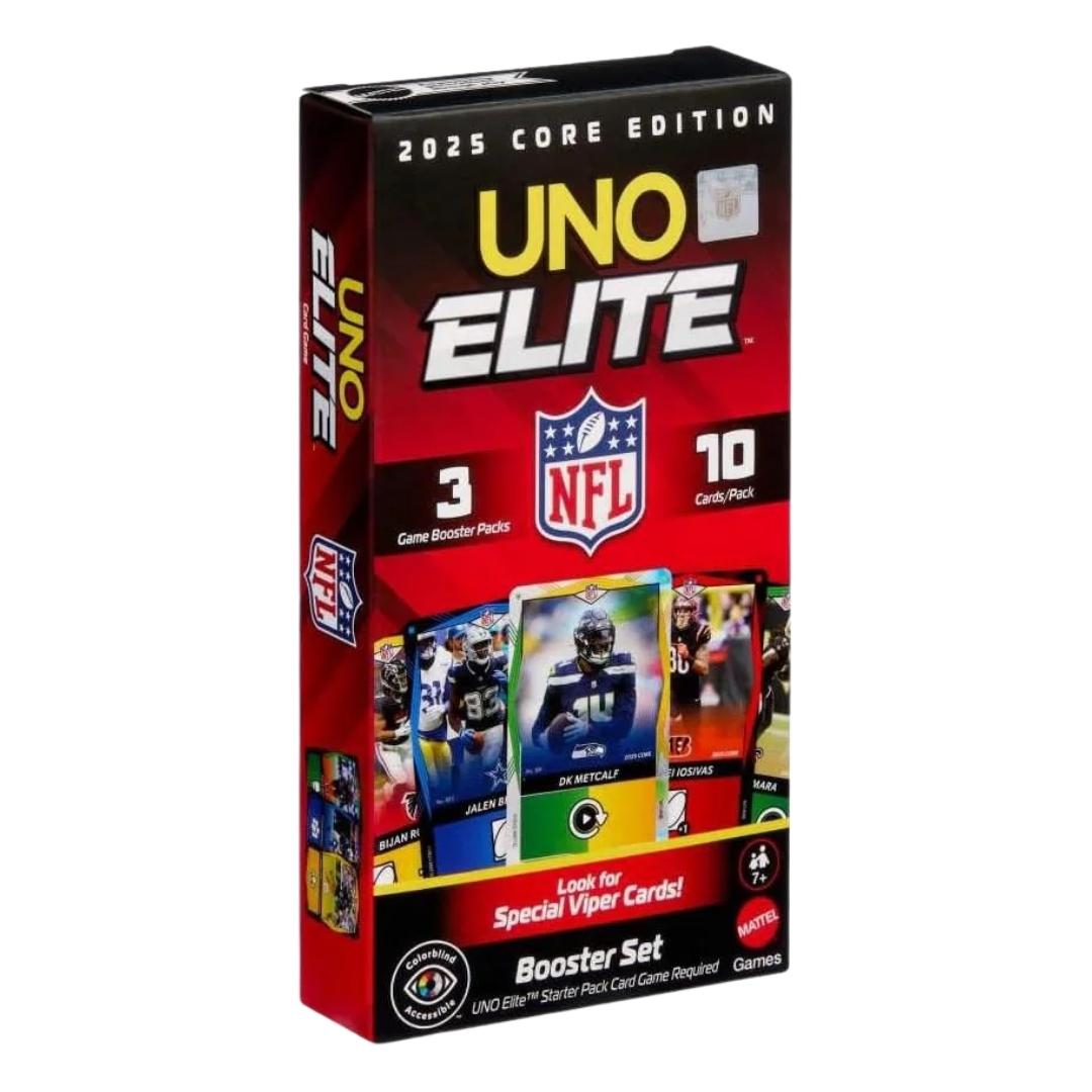  2025 UNO Elite Football Core Edition 3-Pack Booster Box
