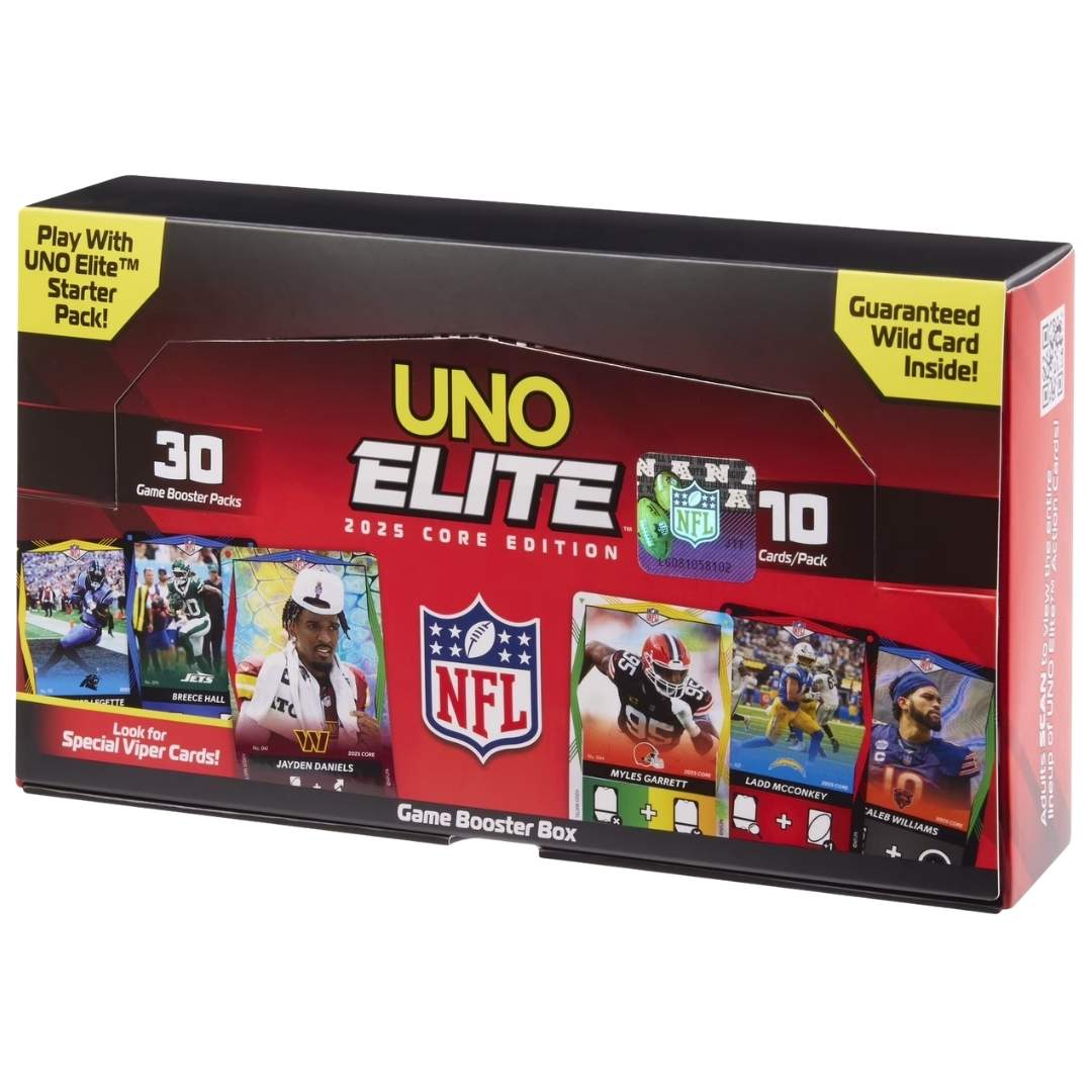  2025 UNO Elite Football Core Edition Booster Box