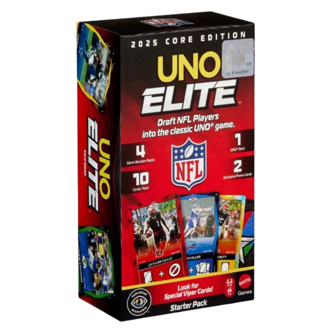  2025 UNO Elite Football Core Edition Starter Pack Box