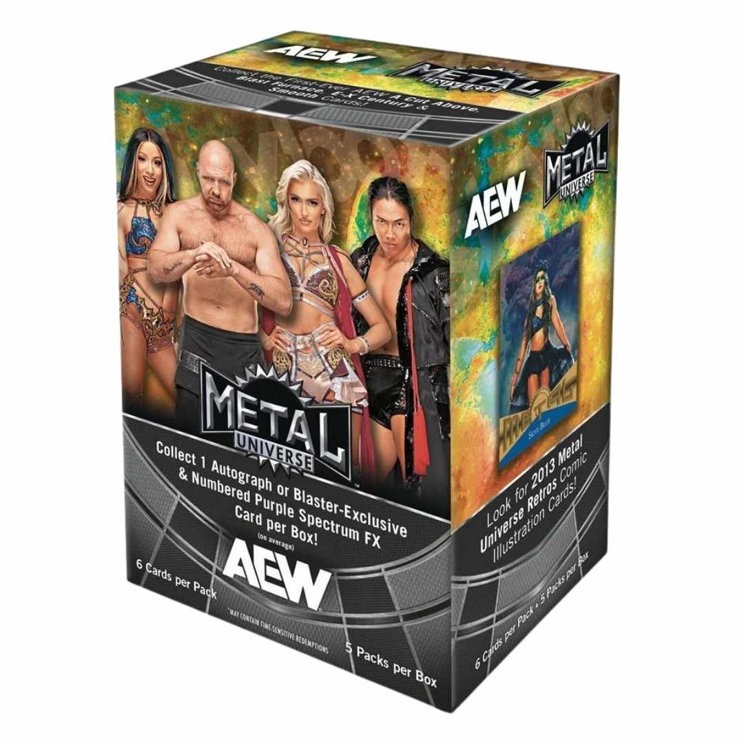 2025 Upper Deck AEW Skybox Metal Universe Blaster Box