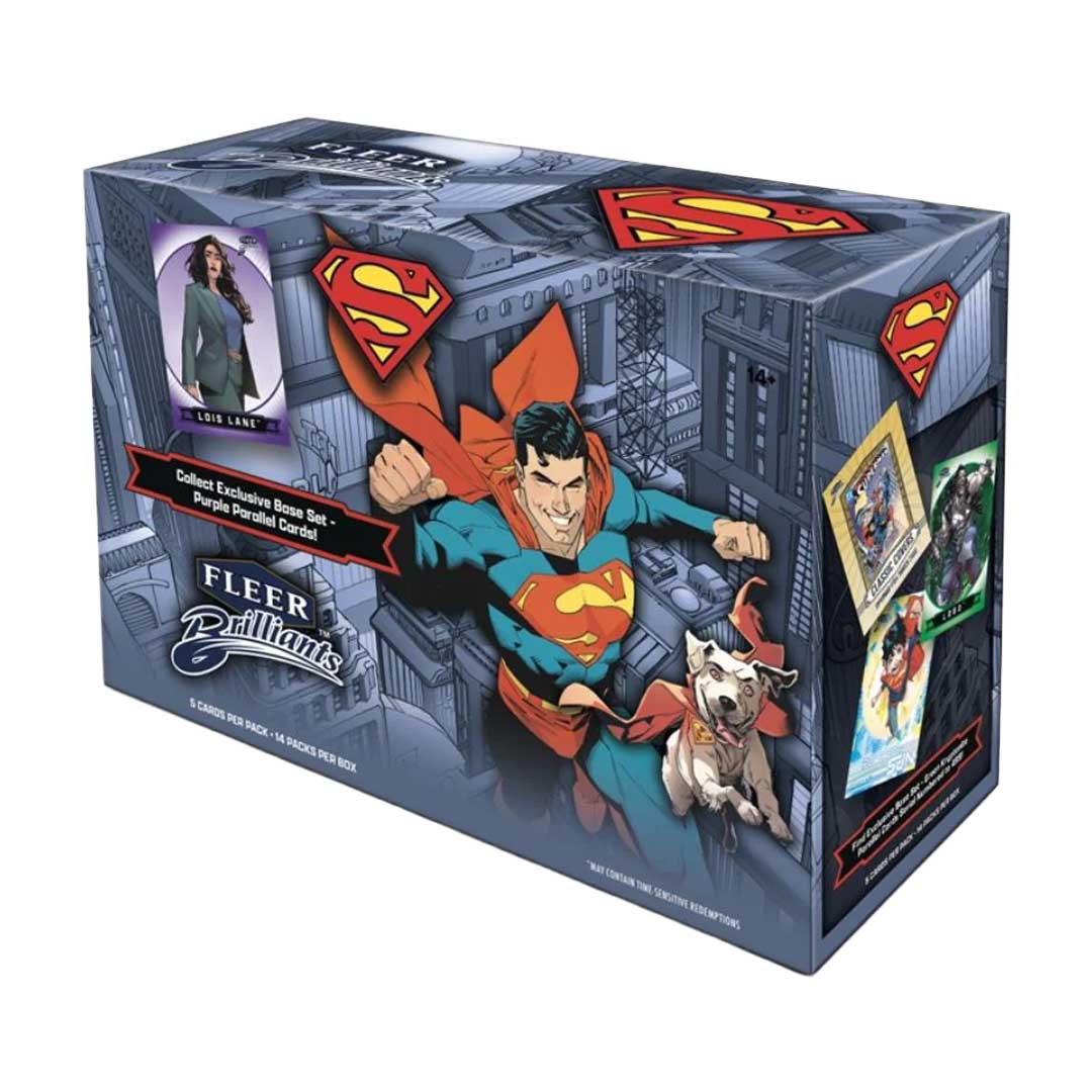 2025 Upper Deck Fleer Brilliants Superman Mega Box