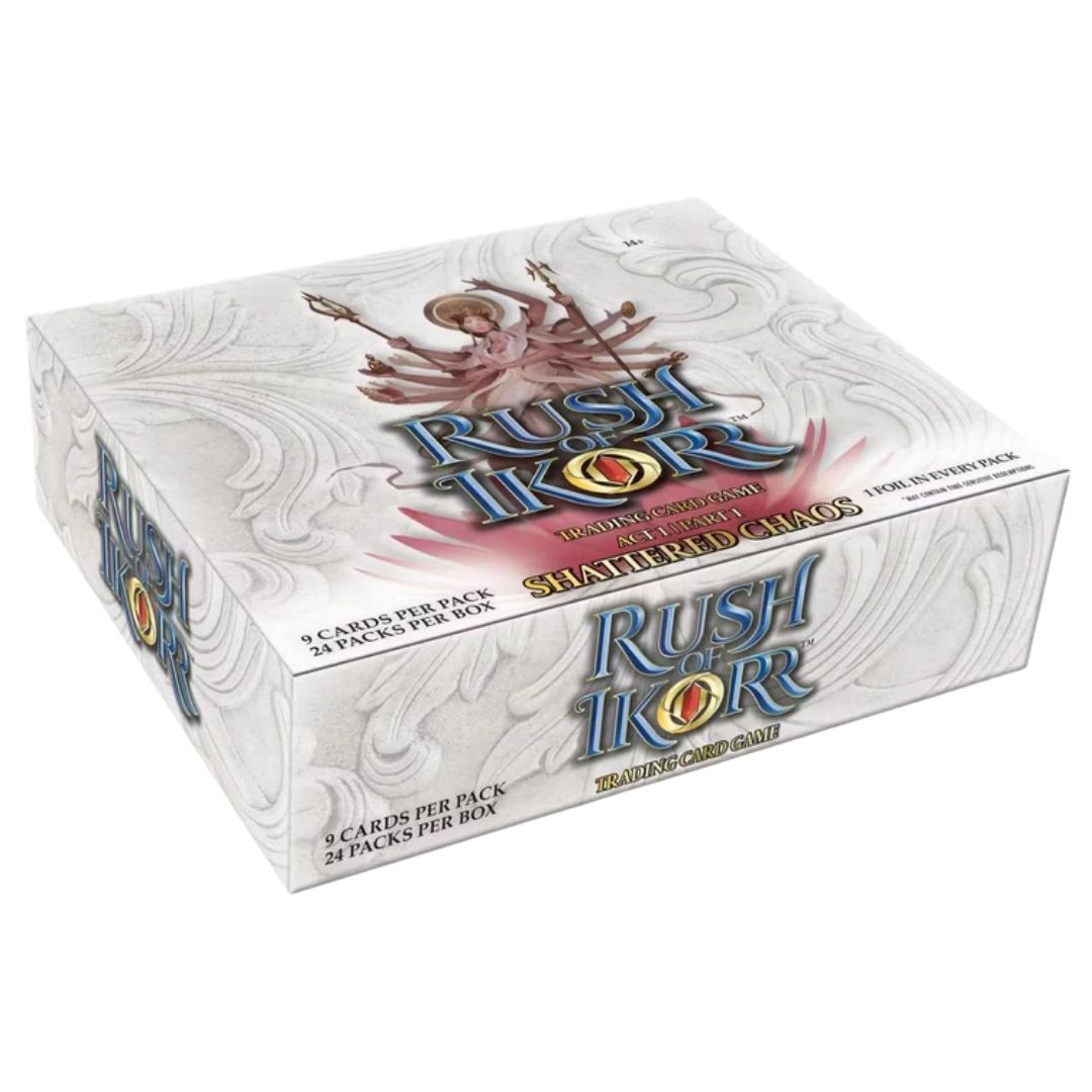 2025 Upper Deck Rush of Ikorr Shattered Chaos Booster Box