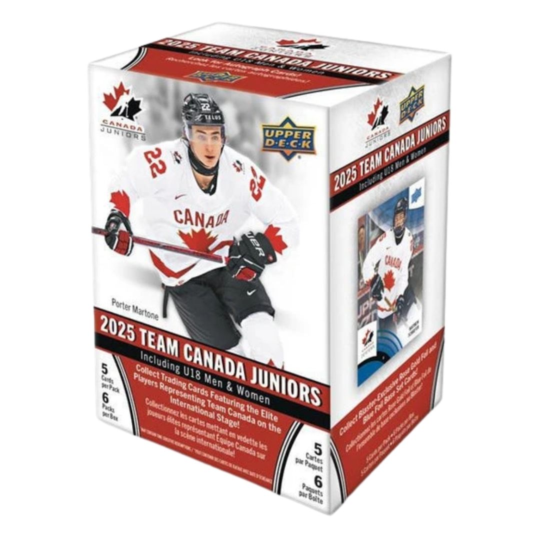 2025 Upper Deck Team Canada Juniors Hockey Blaster Box