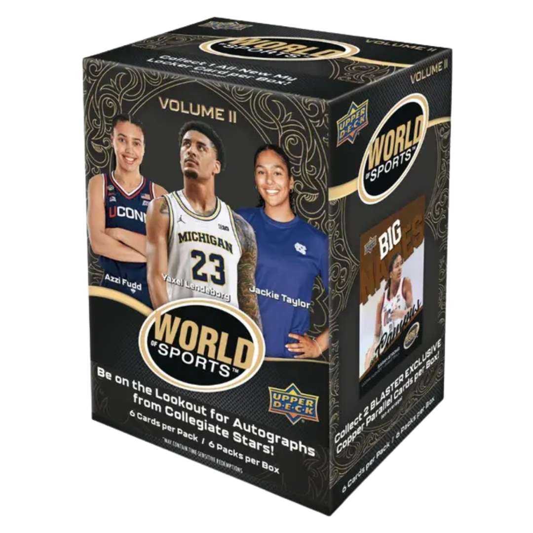 2025 Upper Deck World of Sports Volume 2 Blaster Box
