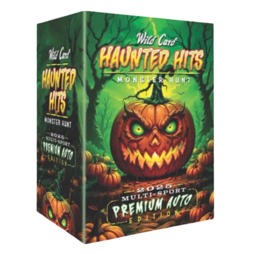 2025 Wild Card Haunted Hits Multi-Sport Premium Auto Edition Jumbo Box