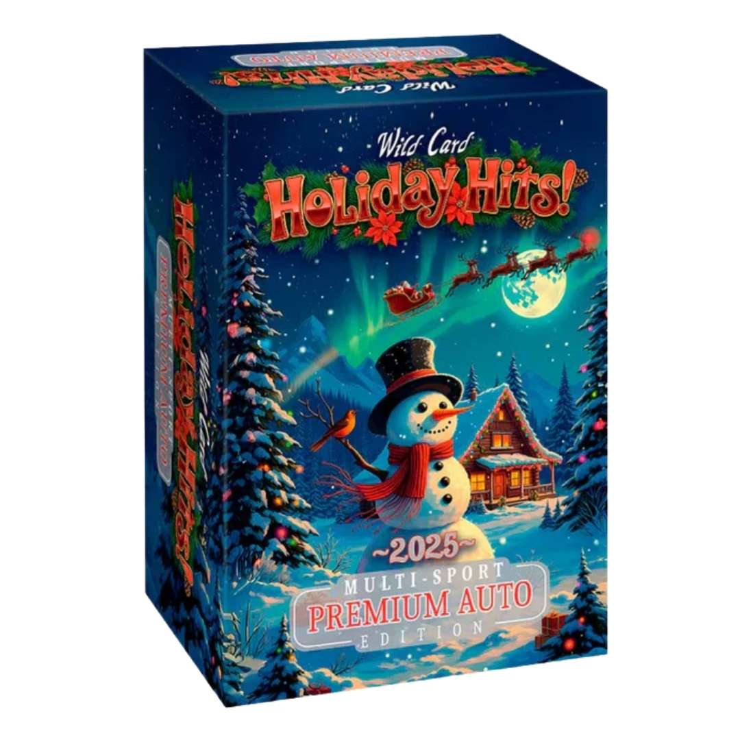 2025 Wild Card Holiday Hits Multi Sport Premium Auto Edition Box