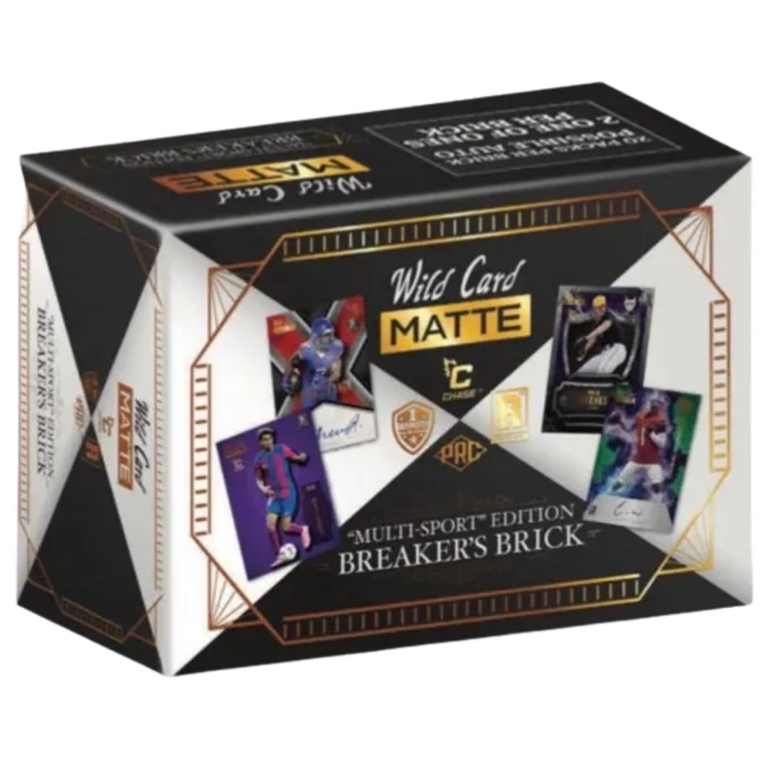2025 Wild Card Matte Rookie Multi-Sport Edition Breaker's Brick Box