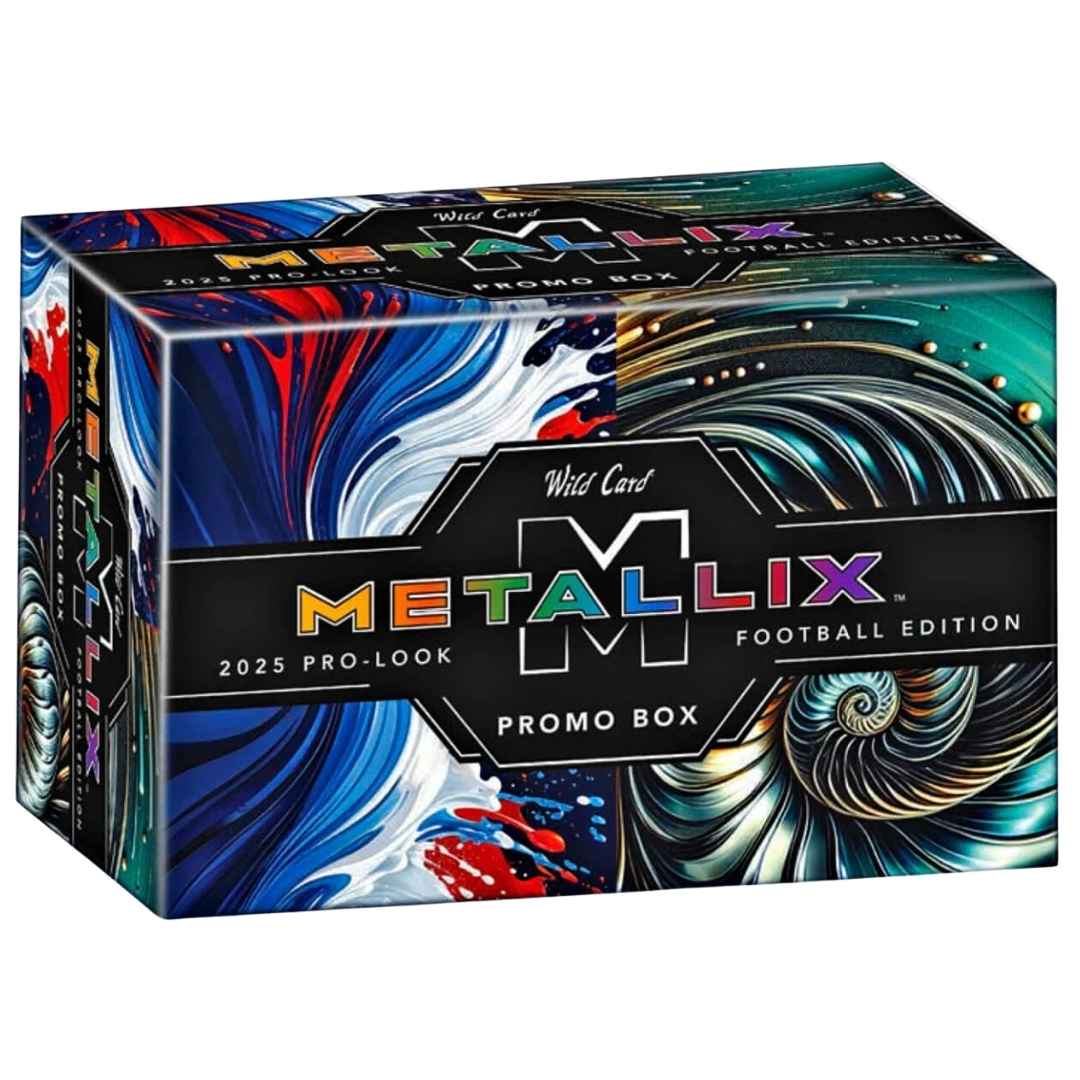 2025 Wild Card Metallix Football Promo Deck Box