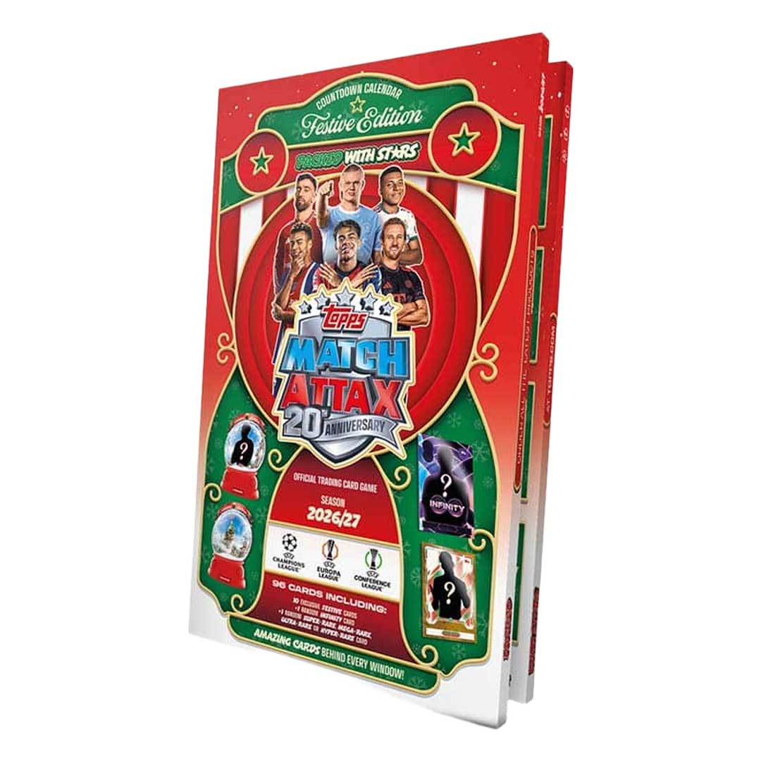 2026-27 Topps UEFA Champions League Match Attax Soccer Countdown Calendar