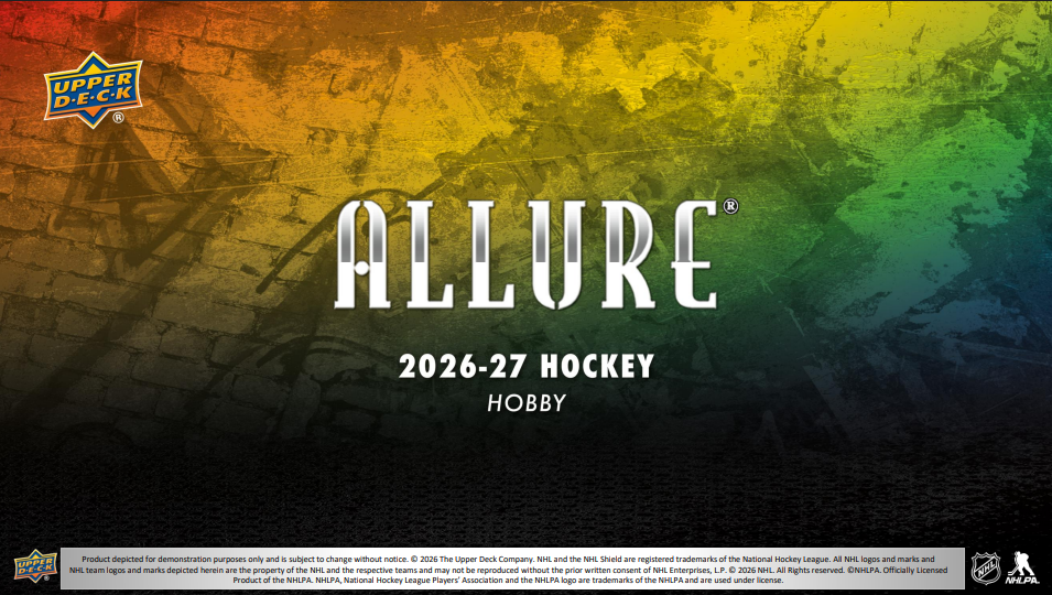 2026-27 Upper Deck Allure Hockey Hobby 9-Box Case