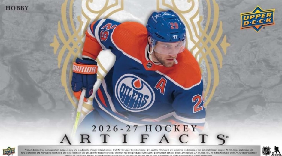  2026-27 Upper Deck Artifacts Hockey Hobby 10-Box Case