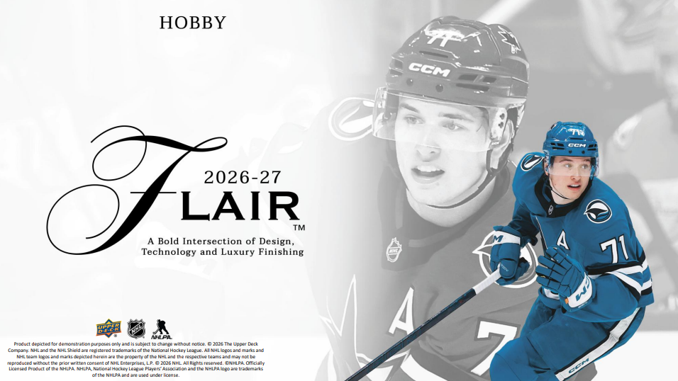 2026-27 Upper Deck Flair Hockey Hobby 10-Box Case