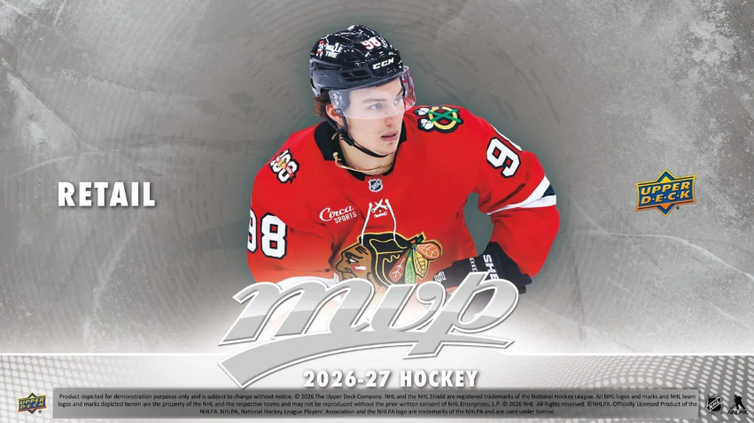  2026-27 Upper Deck MVP Hockey Gravity Feed Pack